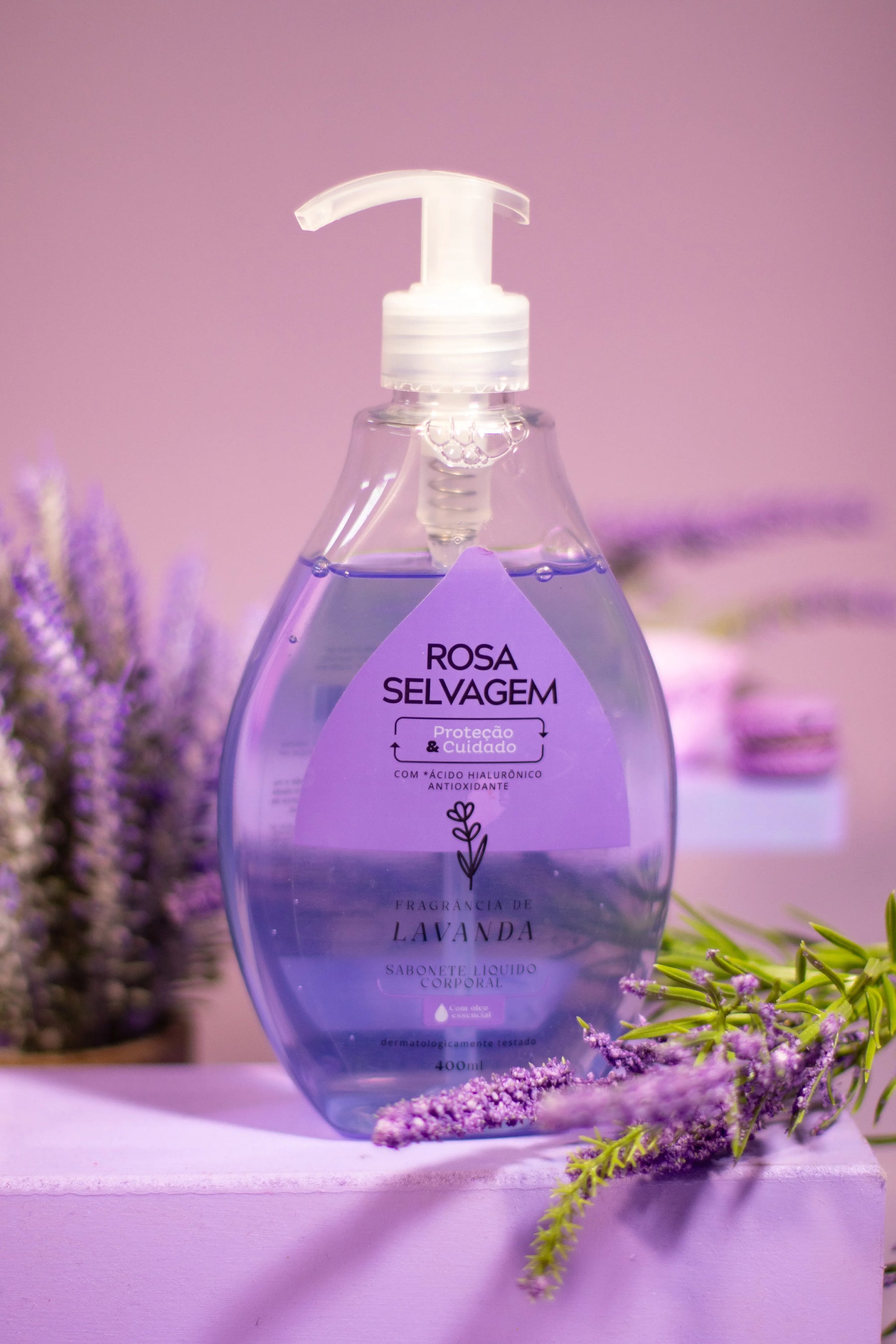 SABONETE LÍQUIDO LAVANDA - 1 UNIDADE