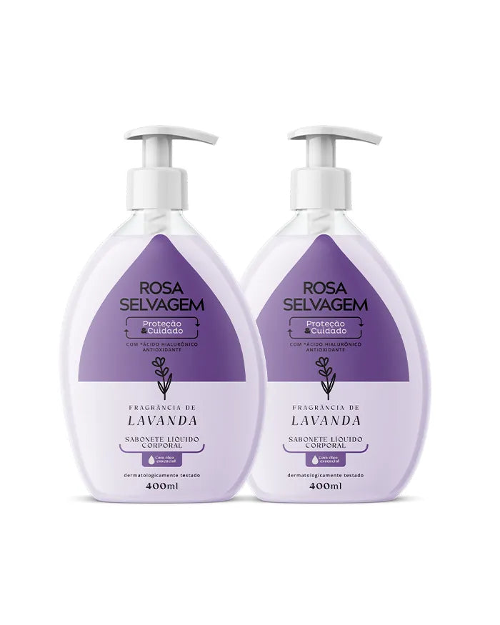 SABONETE LÍQUIDO LAVANDA - 2 UND
