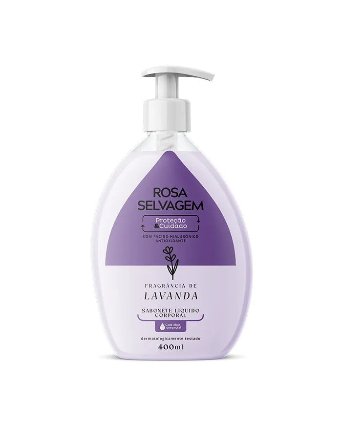 SABONETE LÍQUIDO LAVANDA - 1 UNIDADE