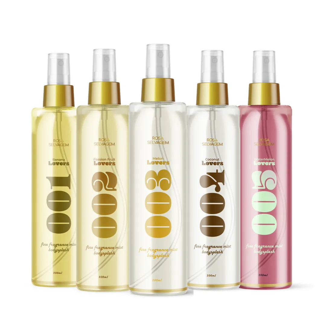 KIT BODY SPLASH ROSA LOVERS - 5 UND