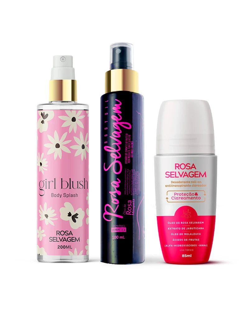 KIT GIRL BLUSH - ÓLEO - DESODORANTE